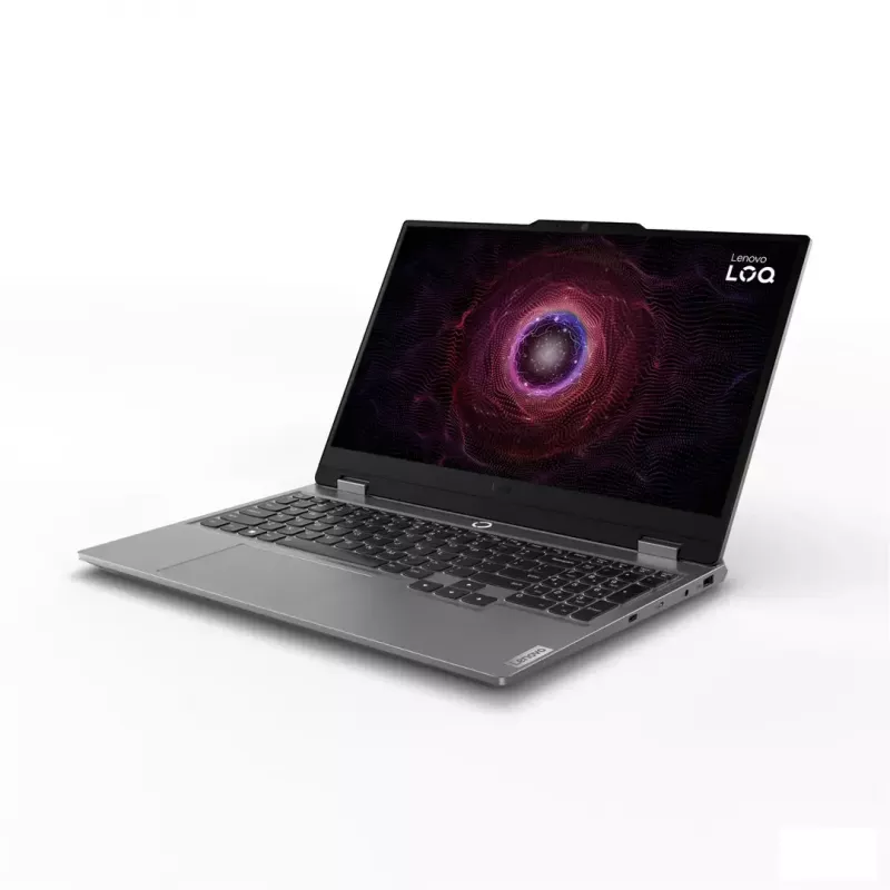 Nešiojamasis kompiuteris Lenovo LOQ 15ARP9 — 15,6 col. FHD 144 Hz, AMD Ryzen 5 7235HS, 16 GB DDR5, 512 GB NVMe SSD, GeForce RTX 4050 6 GB, Windows 11 Home