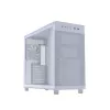 PC korpusas ASUS PRIME AP303 TG White — ATX/Micro-ATX/Mini-ITX, grūdintas stiklas, USB-C, 360 mm GPU palaikymas