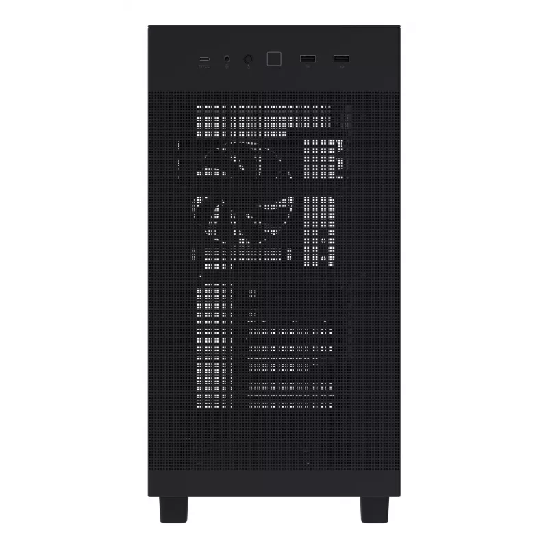 ASUS PRIME AP303 TG Juoda, PC, juoda, micro ATX, Mini-ITX, ATX, 16.5 cm, 36 cm, 18 cm