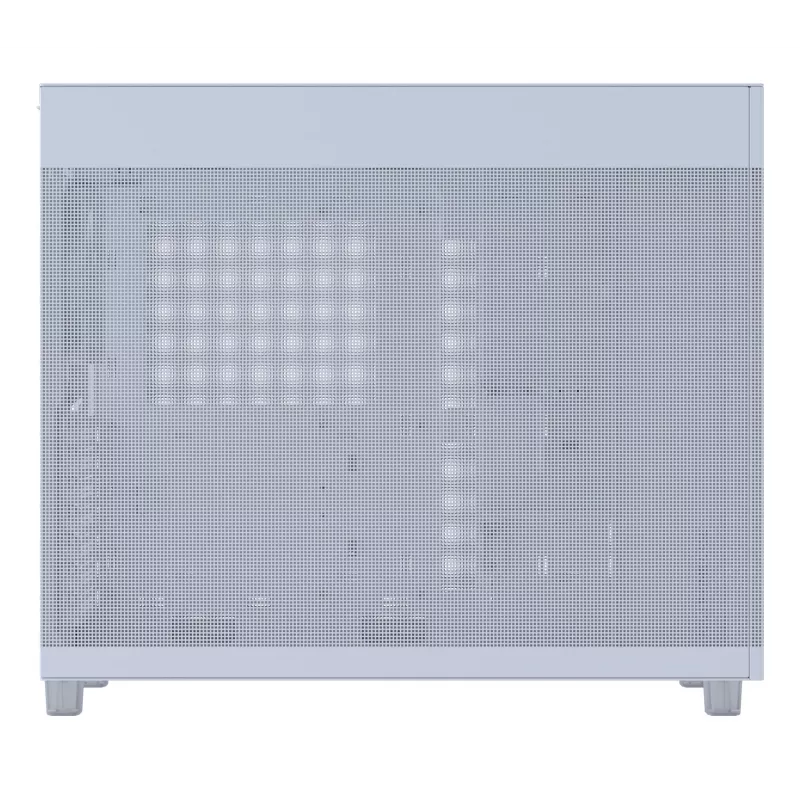 PC korpusas ASUS PRIME AP303 Mesh Midi Tower baltas — ATX/Micro ATX/Mini-ITX, GPU iki 36 cm, PSU iki 18 cm, CPU aušintuvo aukštis 16,5 cm