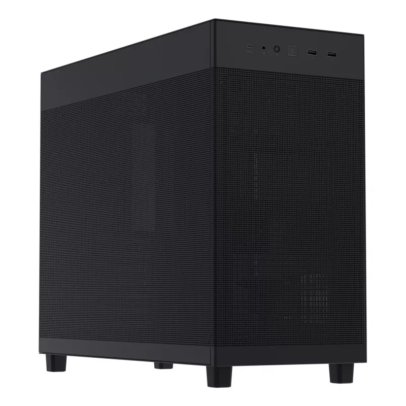 Kompiuterio korpusas ASUS Prime AP303 Mesh Midi Tower — ATX, palaiko GPU 36 cm, CPU aušintuvą 165 mm, USB-A 2×, USB-C 1
