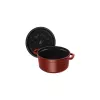 Apvalus ketaus troškintuvas Staub La Cocotte 6,7 l, 28 cm skersmuo