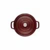 Apvalus ketaus troškintuvas Staub La Cocotte 6,7 l, 28 cm skersmuo