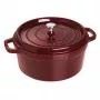 Apvalus ketaus troškintuvas Staub La Cocotte 6,7 l, 28 cm skersmuo