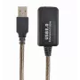 GEMBIRD Active USB 2.0 prailginimo kabelis, 10 m - juodas