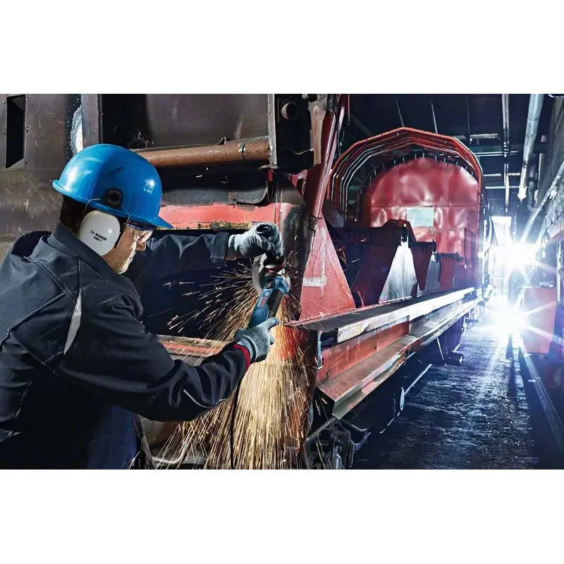 Bosch GWS 19-125 CIE Professional kampinis šlifuoklis 12.5 cm 11500 aps./min 1900 W 2.4 kg