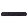 USB-C šakotuvas Unitek S1222A SolidForce+ — HDMI 4K, Ethernet, SATA III, 10 Gbit/s, aliuminio korpusas, juodas