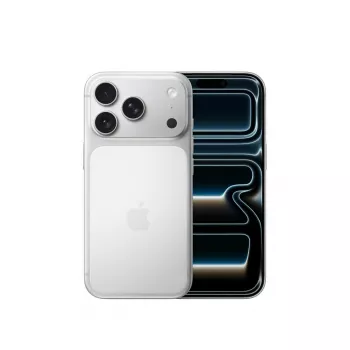 Išmanusis telefonas „Apple iPhone 17 Pro“ 1 TB sidabrinis, 6,3 colio (16 cm) ekranas, A19 Pro, 1 TB, 48 MP triguba kamera, „Dual SIM“, „iOS 26“, 206 g