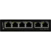 PULSAR Gigabit PoE jungiklis SG-64 — 4 PoE prievadai, 2 aukštyninės jungties prievadai