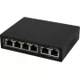 PULSAR Gigabit PoE jungiklis SG-64 — 4 PoE prievadai, 2 aukštyninės jungties prievadai