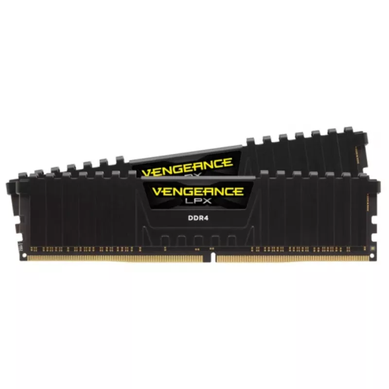 CORSAIR Atmintis 32GB DDR4 3200MHz rinkinys 4 DIMM C16 Vengeance LPX juoda