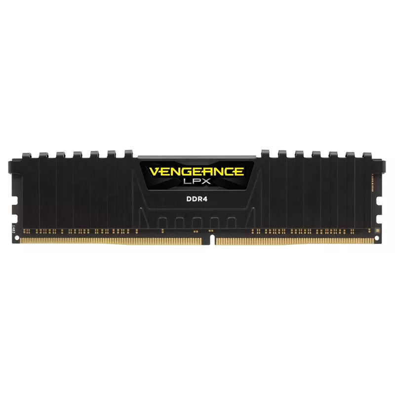 CORSAIR Atmintis 32GB DDR4 3200MHz rinkinys 4 DIMM C16 Vengeance LPX juoda