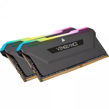 CORSAIR atmintis 16GB DDR4 3200MHz C16 (2x8gb) Vengeance RGB Pro Juoda