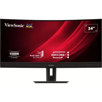 Viewsonic VG3456C kompiuterio monitorius 86,4 cm (34 colių) 3440 x 1440 pikselių „UltraWide Quad HD“ LED juodas