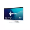 EIZO FlexScan EV3450XC-WT kompiuterio monitorius 86,6 cm (34,1 colio) 3440 x 1440 pikselių „UltraWide Quad HD“ LCD baltas