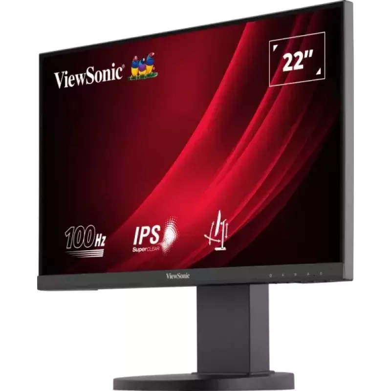 Viewsonic VG Series VG2208A kompiuterio monitorius 55,9 cm (22 colių) 1920 x 1080 pikselių Full HD LED juodas