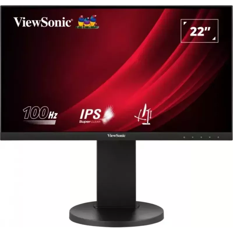 Viewsonic VG Series VG2208A kompiuterio monitorius 55,9 cm (22 colių) 1920 x 1080 pikselių Full HD LED juodas