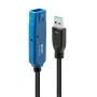 Lindy 15m USB 3.0 Active Extension Pro, 15 m, USB A, USB A, USB 3.2 Gen 1 (3.1 Gen 1), 5 Gbit/s, Juoda