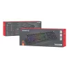 Mechaninė klaviatūra Genesis THOR 404 — pilno dydžio 100% USB QWERTY anglų k., juoda, RGB