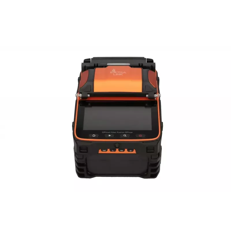 Pluošto sujungimo aparatas Extralink AI-9 7800 mAh baterija LED lempa LCD 5,1 colio