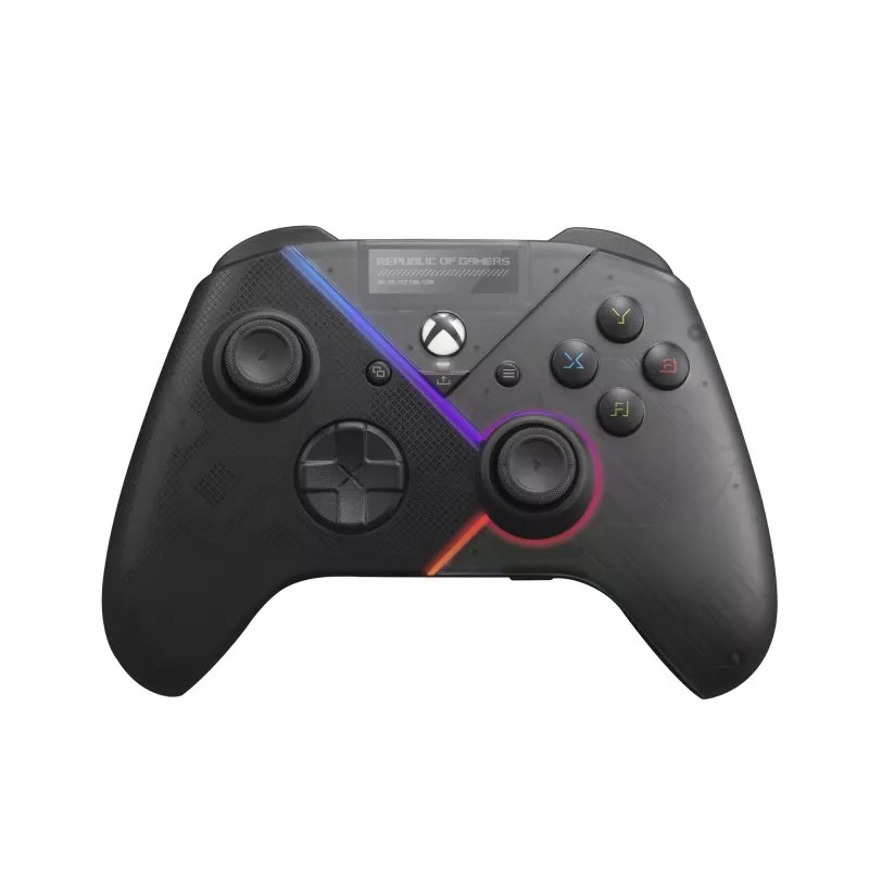 ASUS ROG Raikiri Juoda USB Gamepad Analogue / Digital PC, Xbox One, Xbox One S, Xbox One X, Xbox Series S, Xbox Series X