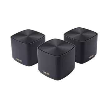 ASUS ZenWiFi XD4 Plus (B-3-PK) Dviejų juostų (2,4 GHz / 5 GHz) Wi-Fi 6 (802.11ax) Juodas 2 Vidinės