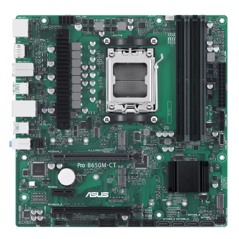 Motininė plokštė ASUS PRO B650M-CT-CSM AMD B650 Socket AM5 micro ATX