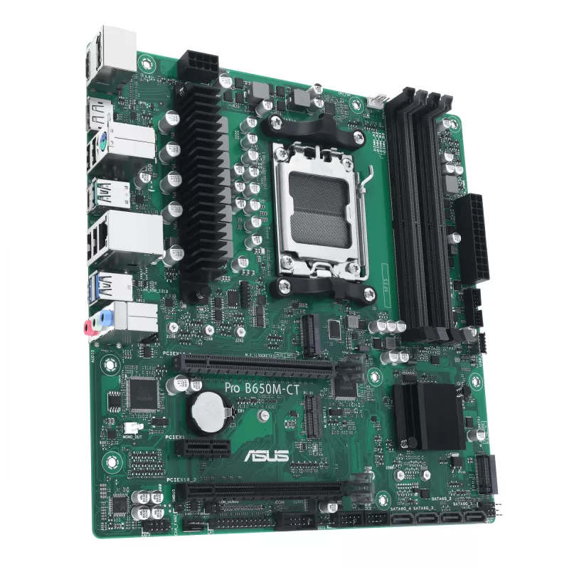 Motininė plokštė ASUS PRO B650M-CT-CSM AMD B650 Socket AM5 micro ATX