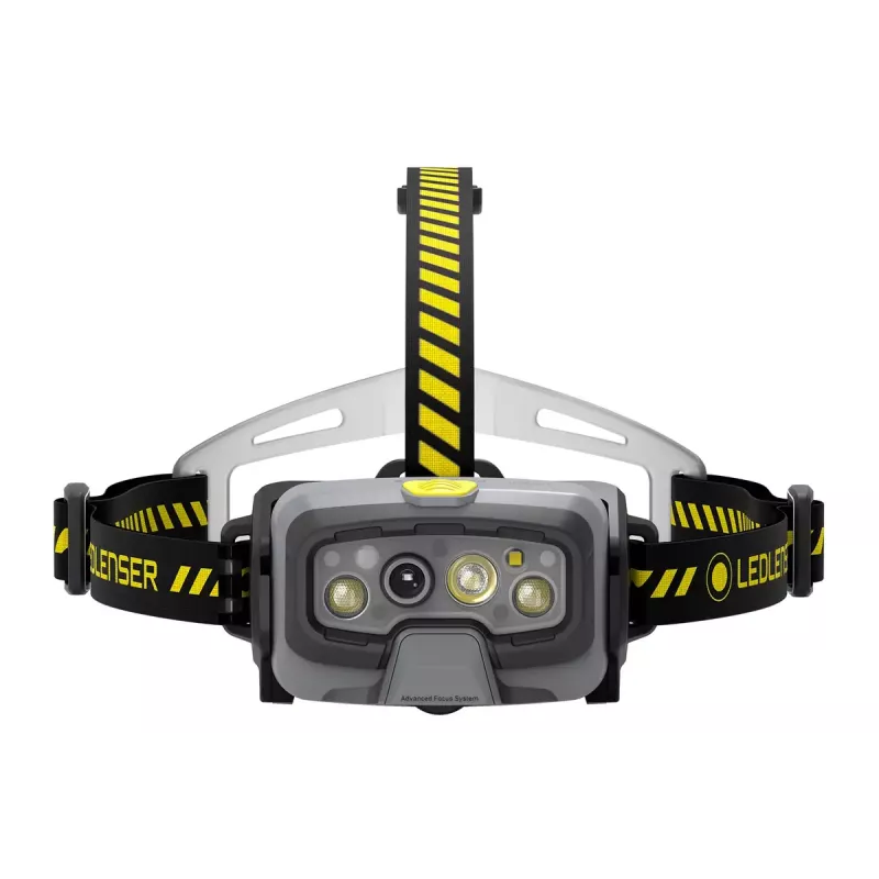 Galvos žibintuvėlis Ledlenser HF8R Work Juoda LED IP68 20 lm
