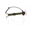 Galvos žibintuvėlis Ledlenser HF8R Work Juoda LED IP68 20 lm