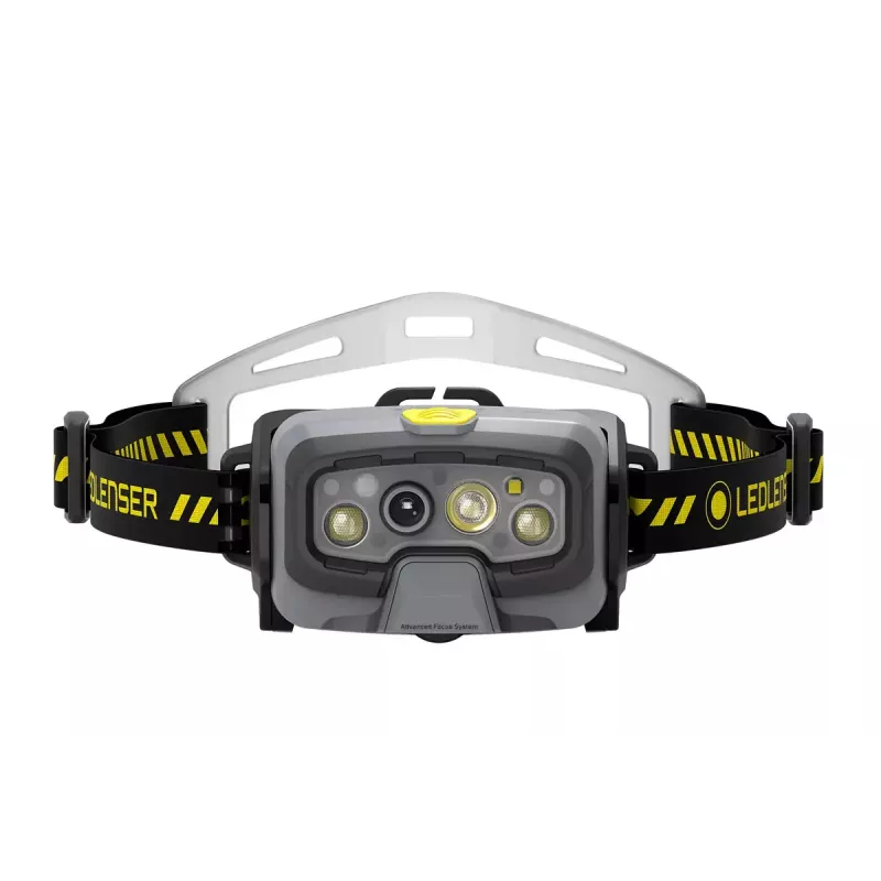 Galvos žibintuvėlis Ledlenser HF8R Work Juoda LED IP68 20 lm