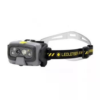 Galvos žibintuvėlis Ledlenser HF8R Work Juoda LED IP68 20 lm