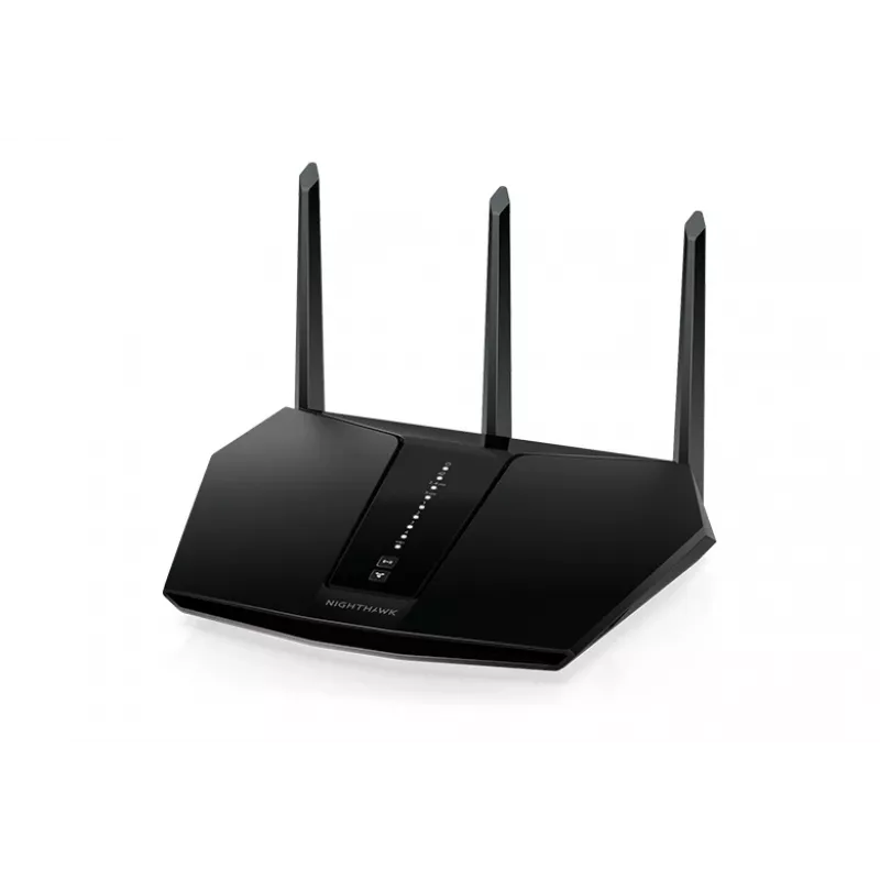 NETGEAR Nighthawk AX/5-Stream AX2400 WiFi 6 maršrutizatorius (RAX30) belaidis maršrutizatorius Gigabit Ethernet dviejų juostų (2.4 GHz / 5 GHz) juodas