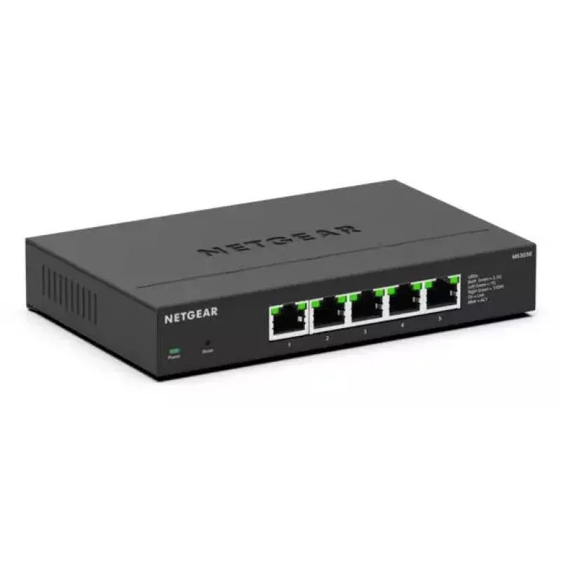 NETGEAR MS305E Nevaldomas 2.5G Ethernet (100/1000/2500) Juodas