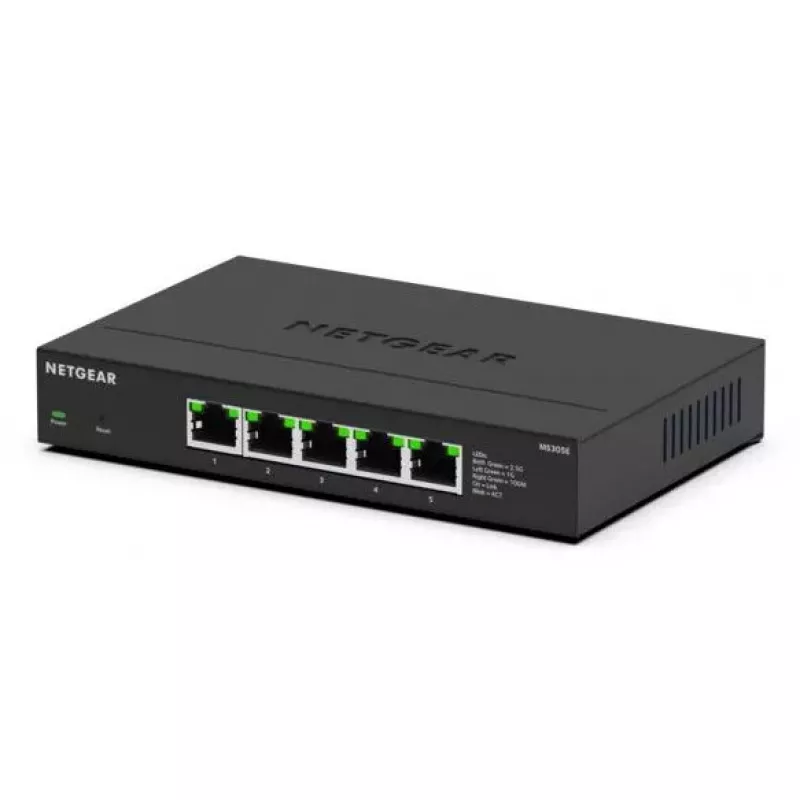 NETGEAR MS305E Nevaldomas 2.5G Ethernet (100/1000/2500) Juodas