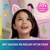 Gabby's Dollhouse : The Movie, „Meow-mazing“ interaktyvios ausys, galvos juosta su švieselėmis, garsais ir 3 žaidimo režimais, žaislai mergaitėms ir berniukams nuo 3 metų