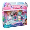 “Gabby's Dollhouse” DREAMWORKS Filmas, Katės nuotykio įgulos rinkinys, 11 dalių žaislų figūrėlių rinkinys su priedais, vaikiški žaislai mergaitėms ir berniukams nuo 3 metų