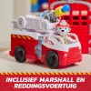 PAW Patrol priešgaisrinės gelbėjimo valdymo centras su Marshall Figūra, gelbėtojų gaisrine mašina, šviesomis, paleidimo įrenginiu ir garso efektais, vaikų žaislai berniukams ir mergaitėms nuo 3 metų