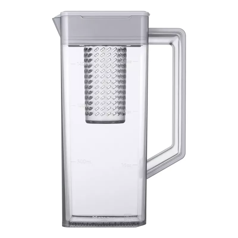 Šaldytuvas su šaldikliu Samsung RF59C701ES9 — French door, 649 L bendras (390 L šaldytuvas / 269 L šaldiklis), sidabrinis