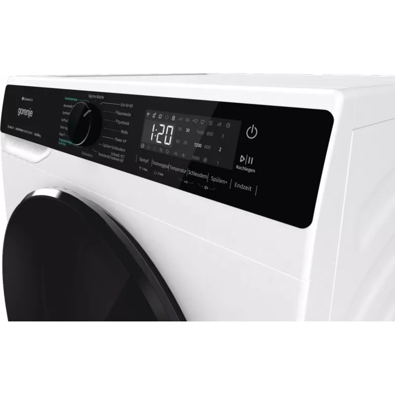 Gorenje WD2PA1X64ADW/DE skalbyklė su džiovykle Laisvai pastatoma Priekinė White