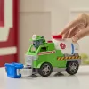 PAW Patrol gaisrinė gelbėtoja: Rocky gelbėjimo gaisrinė autocisterna su veiksmo figūrėle, griebimo žnyplėmis ir žaisliniu sunkvežimiu, vaikiški žaislai berniukams ir mergaitėms nuo 3 metų
