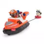 PAW Patrol Fire Rescue: Zuma Rescue Fire Boat su veiksmo figūrėle, paleidžiamu gelbėjimo ratu, meškėnu ir žaisline valtimi, vaikiški žaislai berniukams ir mergaitėms nuo 3 metų
