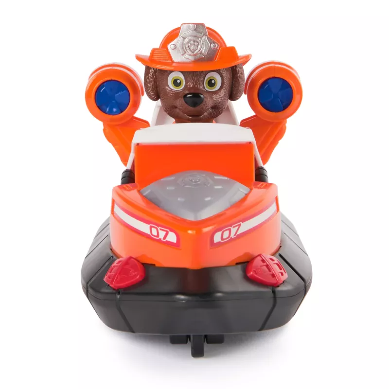 PAW Patrol Fire Rescue: Zuma Rescue Fire Boat su veiksmo figūrėle, paleidžiamu gelbėjimo ratu, meškėnu ir žaisline valtimi, vaikiški žaislai berniukams ir mergaitėms nuo 3 metų