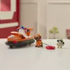 PAW Patrol Fire Rescue: Zuma Rescue Fire Boat su veiksmo figūrėle, paleidžiamu gelbėjimo ratu, meškėnu ir žaisline valtimi, vaikiški žaislai berniukams ir mergaitėms nuo 3 metų
