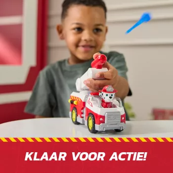 Žaislinis gaisrinis automobilis Spin Master Marshall Rescue Fire Engine su veiksmo figūrėle, sviedinių leistuvu, plastikinis, nuo 3 metų