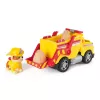 PAW Patrol gaisrinė gelbėjimo tarnyba: Rubble gelbėjimo gaisrinis savivartis su veiksmo figūrėle, sviediniais ir žaisliniu sunkvežimiu, vaikiški žaislai berniukams ir mergaitėms nuo 3 metų