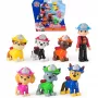 PAW Patrol ugniagesių gelbėjimo komandos rinkinys su 7 kolekcionuojamomis veiksmo figūrėlėmis, įskaitant Ryderį ir 6 šuniukus, vaikiški žaislai berniukams ir mergaitėms nuo 3 metų