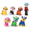 PAW Patrol ugniagesių gelbėjimo komandos rinkinys su 7 kolekcionuojamomis veiksmo figūrėlėmis, įskaitant Ryderį ir 6 šuniukus, vaikiški žaislai berniukams ir mergaitėms nuo 3 metų