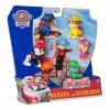 PAW Patrol ugniagesių gelbėjimo komandos rinkinys su 7 kolekcionuojamomis veiksmo figūrėlėmis, įskaitant Ryderį ir 6 šuniukus, vaikiški žaislai berniukams ir mergaitėms nuo 3 metų