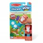 Melissa & Doug Sticker WOW 24 puslapių veiklos knygelė ir lipdukų štampukas, 300 lipdukų, menų ir amatų fidget žaislas, kolekcionuojamas personažas – Tigras - FSC sertifikuota